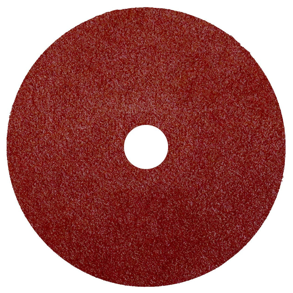 Weiler 59494 Wolverine Aluminum Oxide Resin Fiber Sanding & Grinding Disc, 4" Diameter, 60 Grit, 5/8" Arbor Hole (Pack of 25) 5/8” Arbor - NewNest Australia