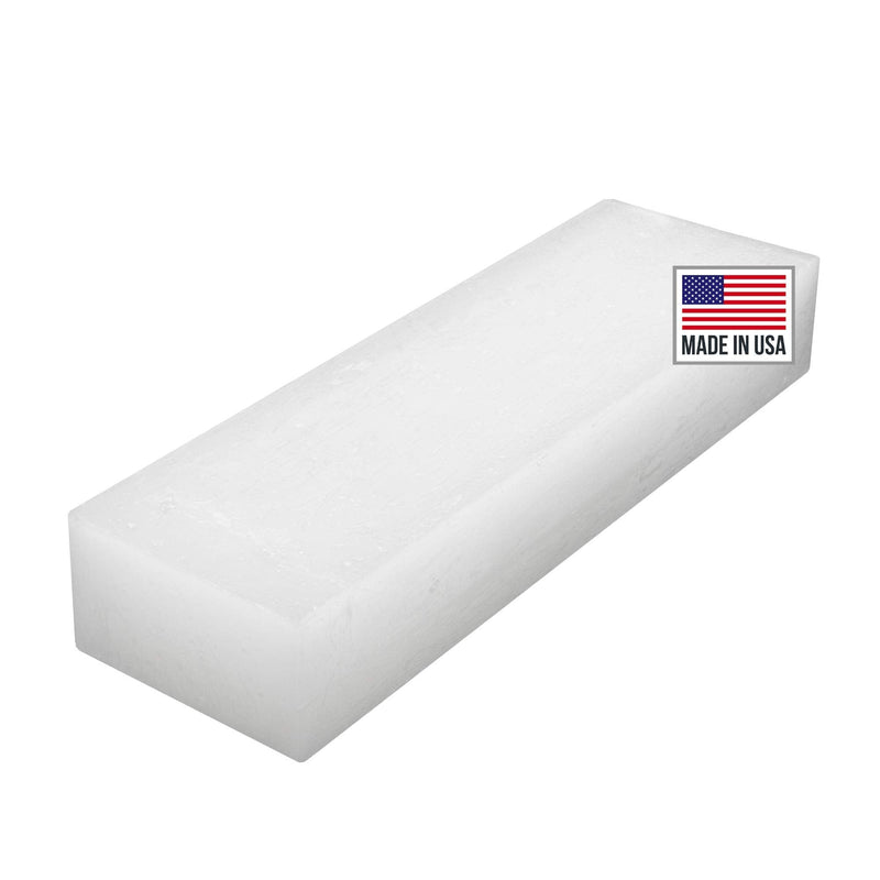 Blended Waxes, Inc. 1 lb. Block - Household Paraffin Wax for Canning, Candle Making, Metal Preservation, Waterproofing, and A Variety of Other Applications (1lb. - 1 Block) 1lb. - 1 Block - NewNest Australia