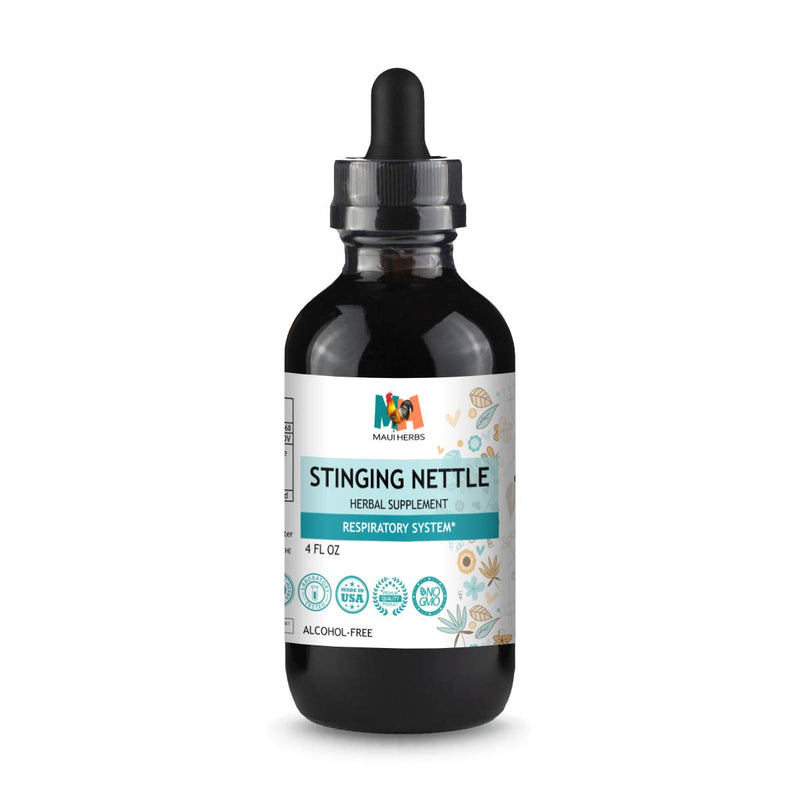Stinging Nettle Root Liquid Extract 4 fl. oz. - Organic Urtica Dioica Extract Dietary Supplement to Support Women's Health, Blood Pressure Control, Circulation - Seasonal Allergy Relief - NewNest Australia