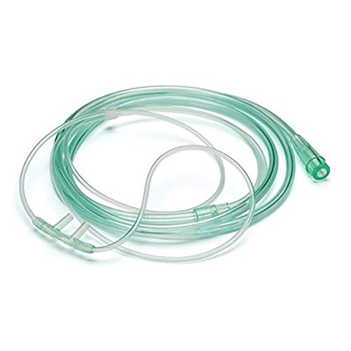 HD HOUDELL High-Flow Soft Nasal Oxygen turbing, Standard Connector 7 Feet, Green Tubing - 3 Pack 7 Foot (Pack of 3) - NewNest Australia
