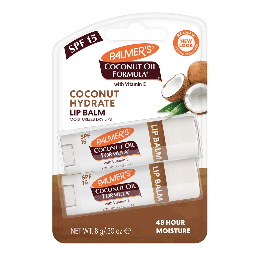 Palmer's Coconut Oil Formula Lip Balm Duo with SPF 15 (Pack of 2) 2 Count (Pack of 1) - NewNest Australia