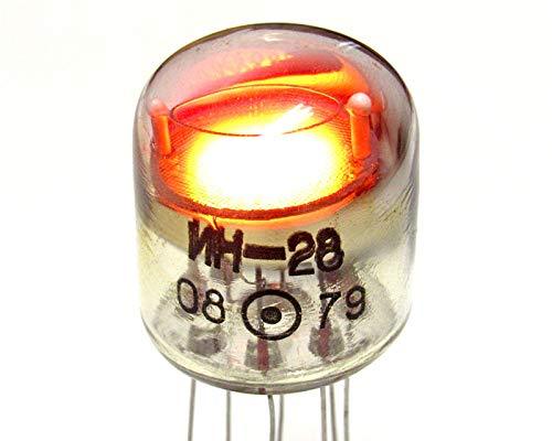 NewNest Australia - IN-28 IN28 ИН-28 Sauron Eye Big Dot Nixie Neon Tube Bulb USSR for DIY 