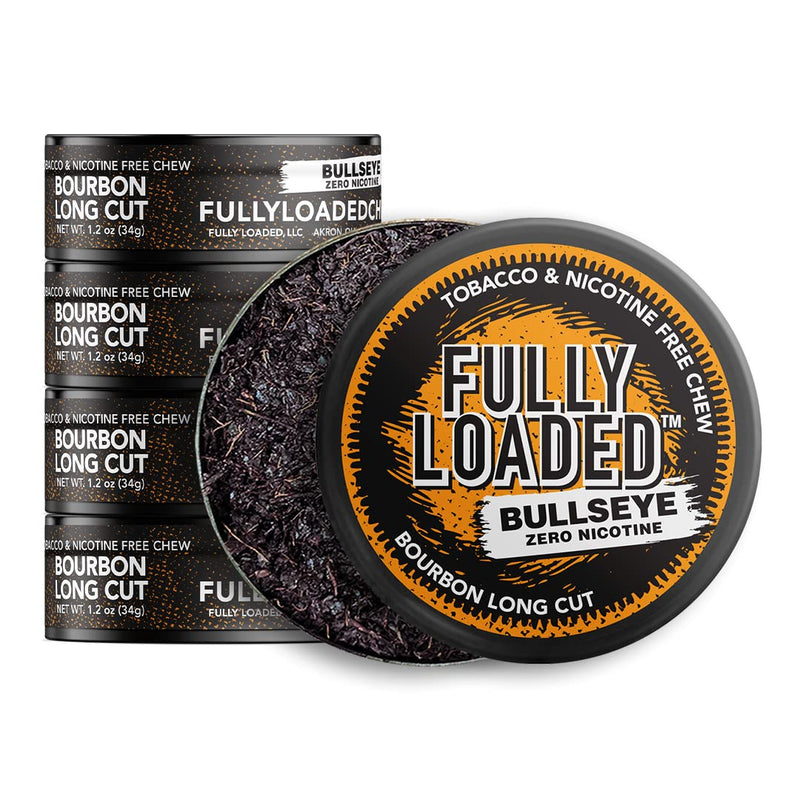 Fully Loaded Chew - 5 Pack - Tobacco and Nicotine Free Bourbon Flavored Chew - NewNest Australia