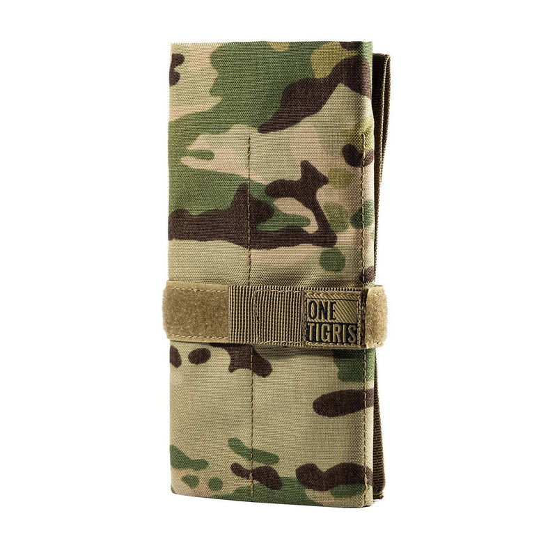 OneTigris Tactical Roll-up Tool Pouch with 12 Pockets - Hand Tool Roll Organizer Storage Bag (Multicam) Multicam - NewNest Australia