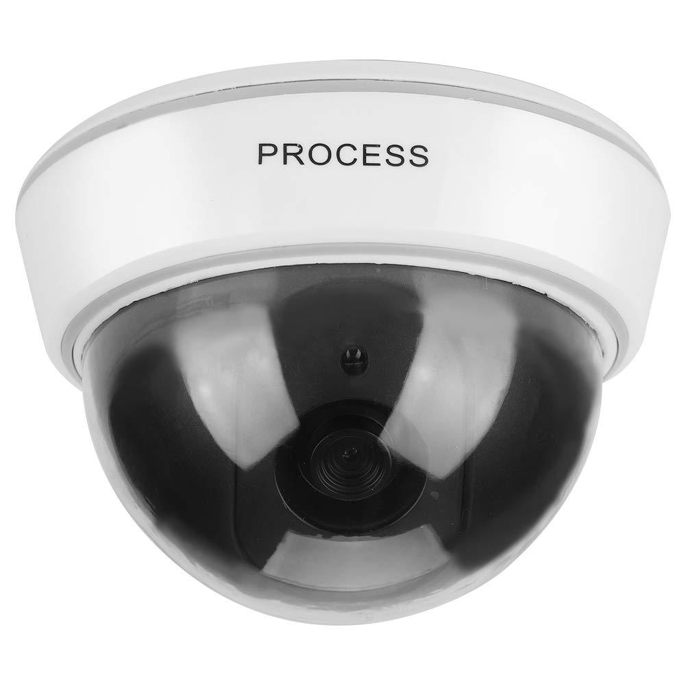 Dummy Security Camera, Fake Dome Shaped Home Security Surveillance Camera with Simulated IR Flashing Red Lights - Indoor And Outdoor Use, For Homes & Business - NewNest Australia
