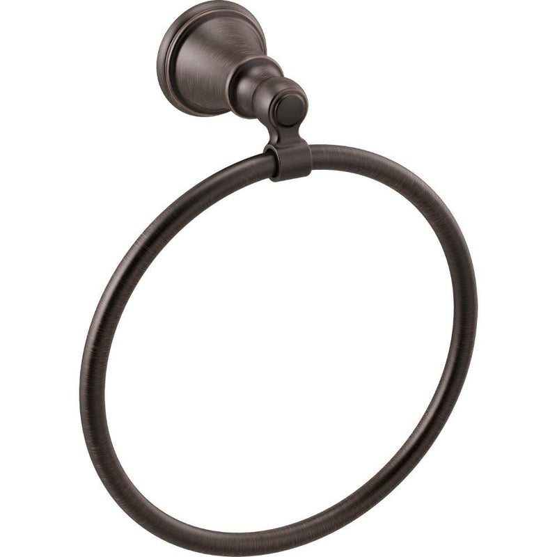 Delta Faucet 73246-RB Woodhurst Towel Ring, Venetian Bronze - NewNest Australia