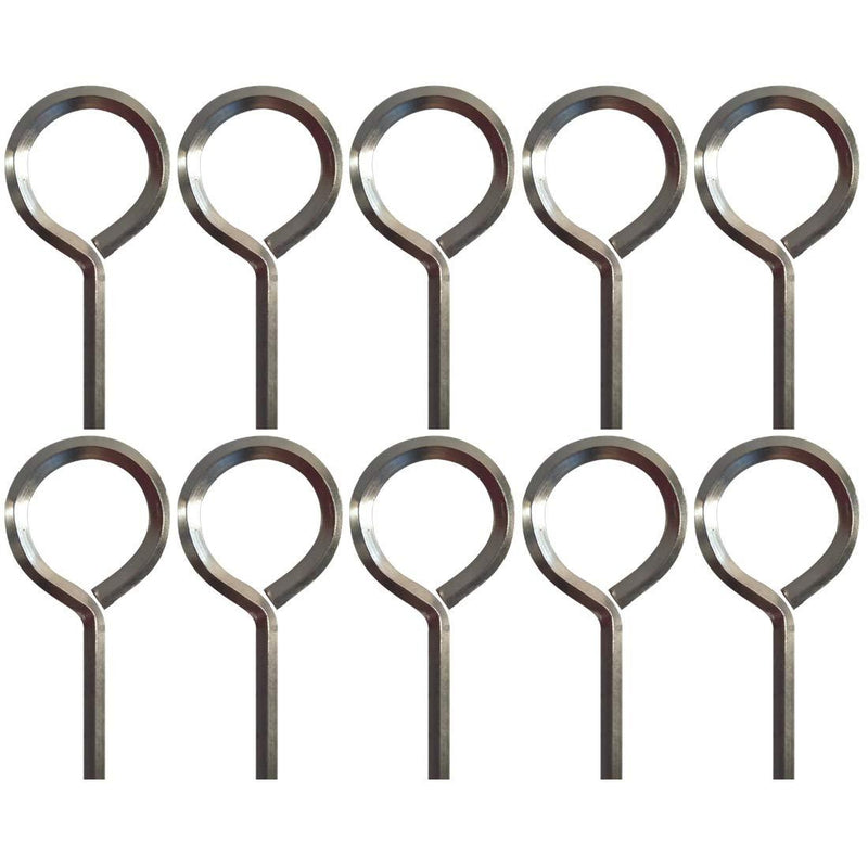 5/32” Standard Hex Dogging Key with Full Loop, Allen Wrench Door Key for Push Bar Panic Exit Devices, Solid Metal - 10 Packs - NewNest Australia