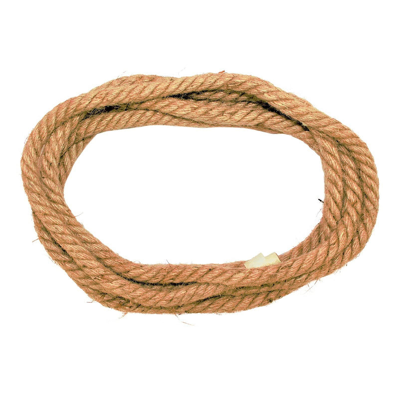 SGT KNOTS Twisted Jute Rope - Natural Fiber for Crafts, Garden, Packing, Home Decor & More (1/2" x 10ft) 1/2 in x 10 ft - NewNest Australia