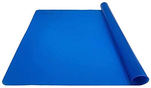 NewNest Australia - Silicone Baking Mat Extra Large 24''x20'' for Dough Rolling Pastry Fondant Mat Nonstick and Nonskid Heat Resistent, Countertop Protector, Dining Table Mat and Placemat(Extra Large Size, Blue) Extra Large Size 