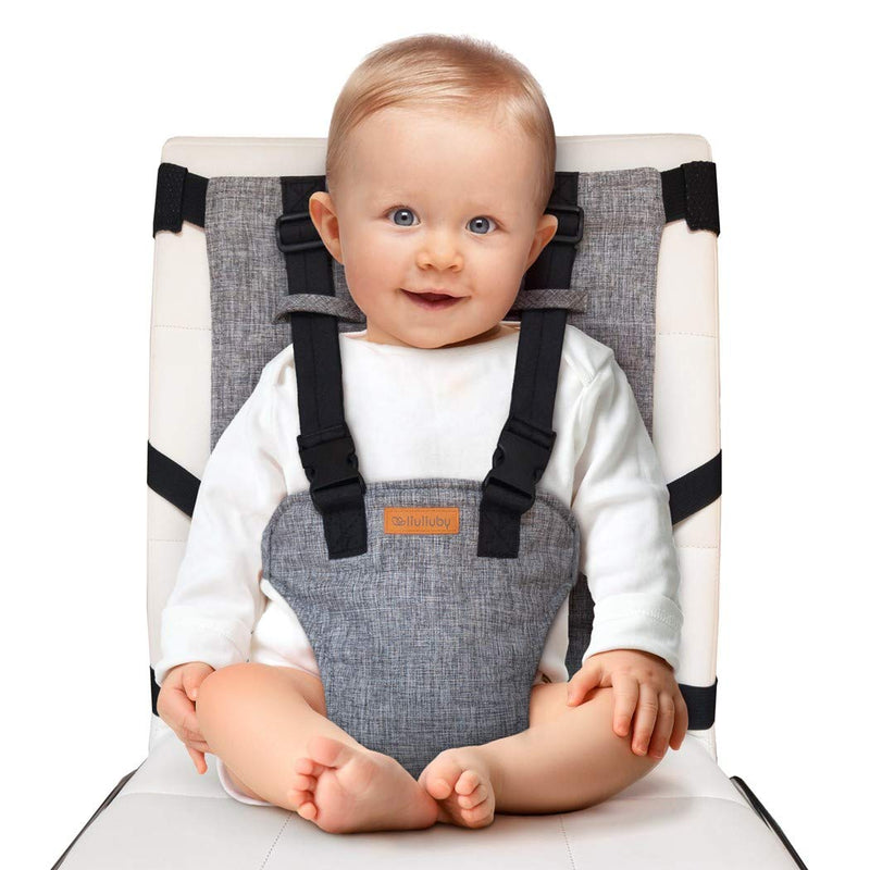 liuliuby Travel Harness Seat – Portable Safety Harness Chair Accessory for Baby & Toddler - Cloth Portable High Chair for Travel - Padded and Machine Washable - Convenient Baby Travel Accessory - NewNest Australia
