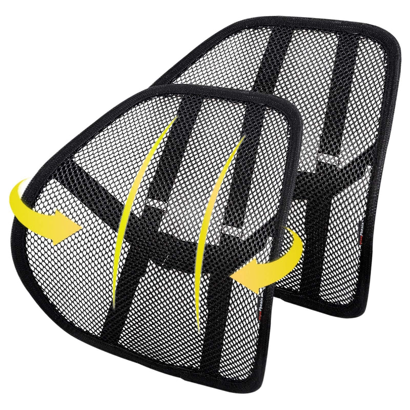 Lumbar Support (2 Pack) with Breathable Mesh, Suit for Car, Office Chiar - NewNest Australia