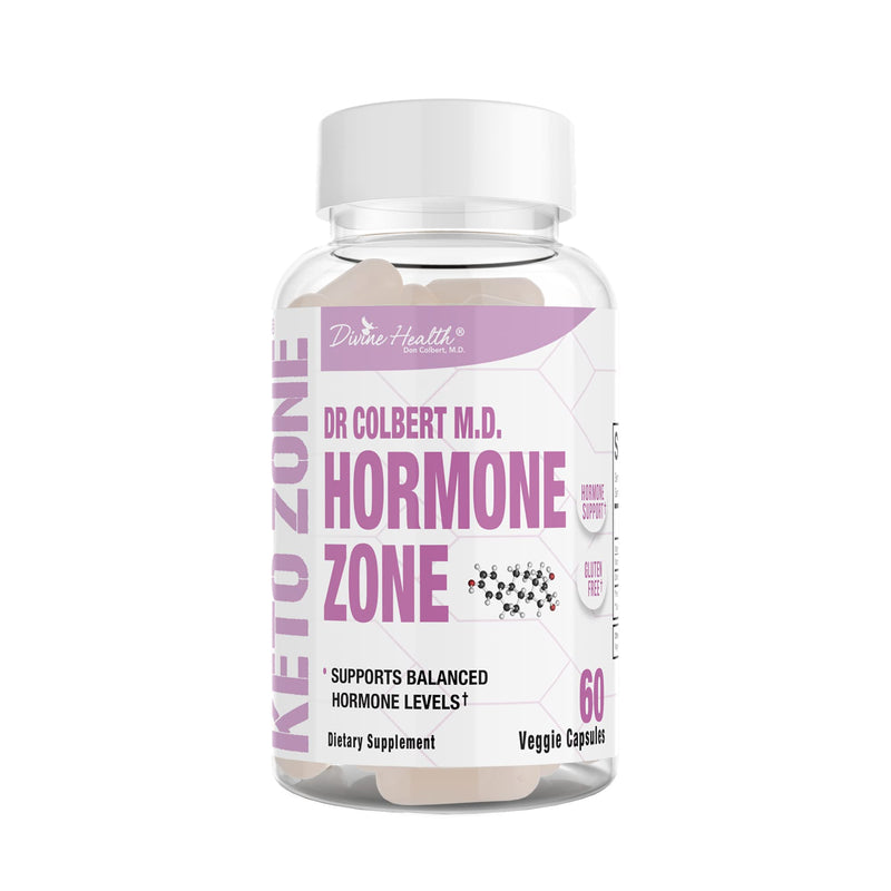 Divine Health's Hormone Zone |150mg of DIM | 100mcg of Vitamin K2 | 1000IU of Vitamin D3 | 60 Day Supply | 60 Capsules | - NewNest Australia
