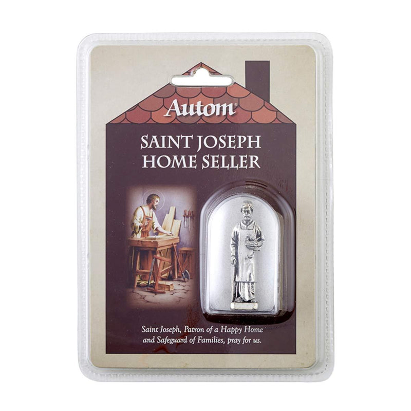 NewNest Australia - Autom Saint Joseph Home Seller Kit with Statue and Instructions 