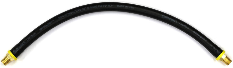 18-inch Short Air Compressor Hose: 1/4" Male NPT To 1/4" Male NPT Connections (Lead-Free Brass) 18 inches - NewNest Australia