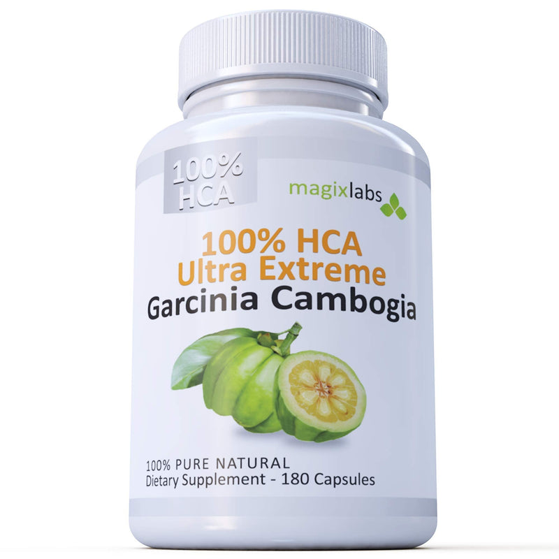 100% HCA Ultra Extreme Garcinia Cambogia Extract – 100% Pure All Natural – The Ultimate Fast Action Supplement by MagixLabs - NewNest Australia