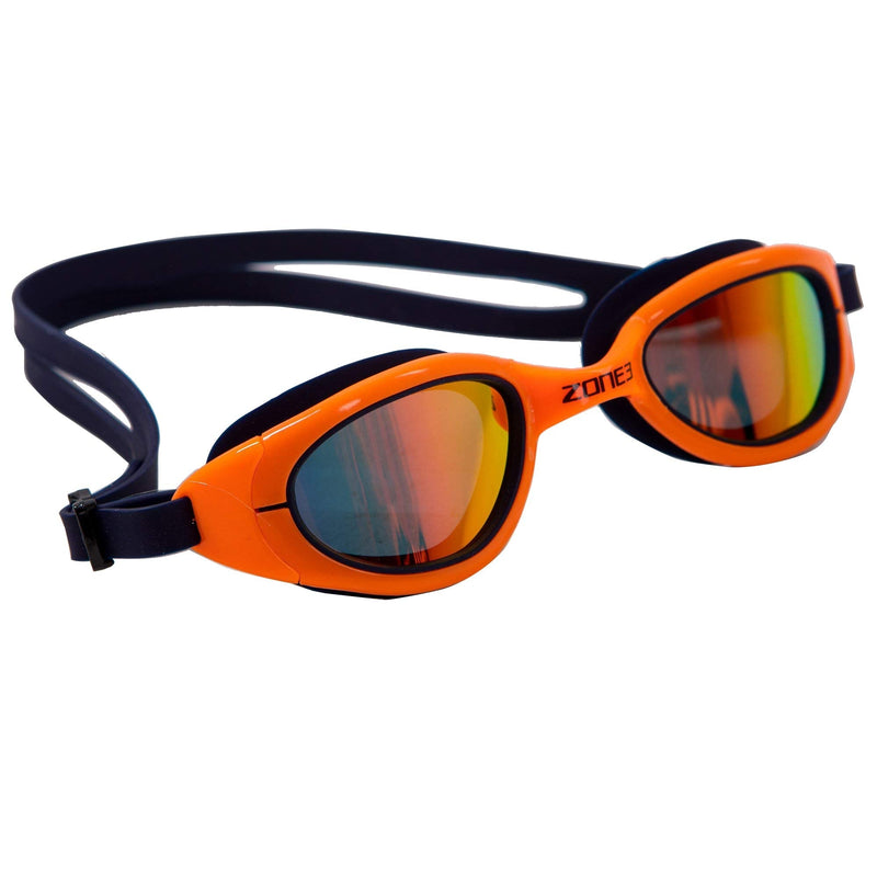 ZONE3 Attack Swim Goggles Polarized - Navy/Neon Orange - NewNest Australia