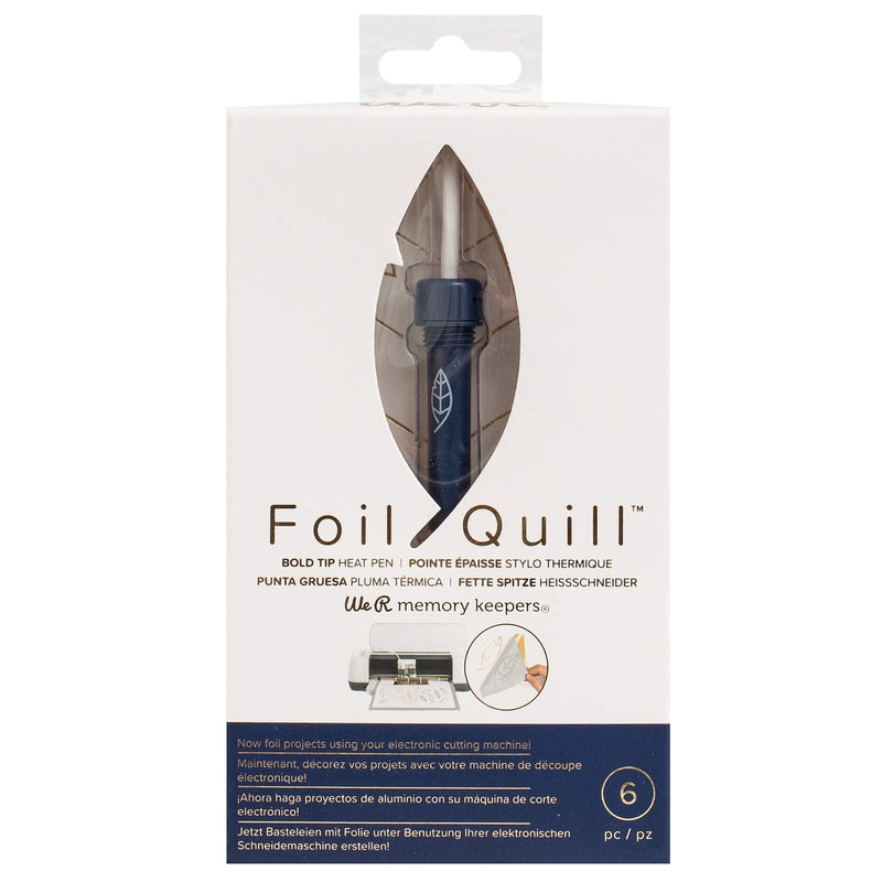 We R Memory Keepers 0633356606222 Foil Quill-Bold Tip Pen (6 Piece), 6 Count (Pack of 1), Multicoloured - NewNest Australia