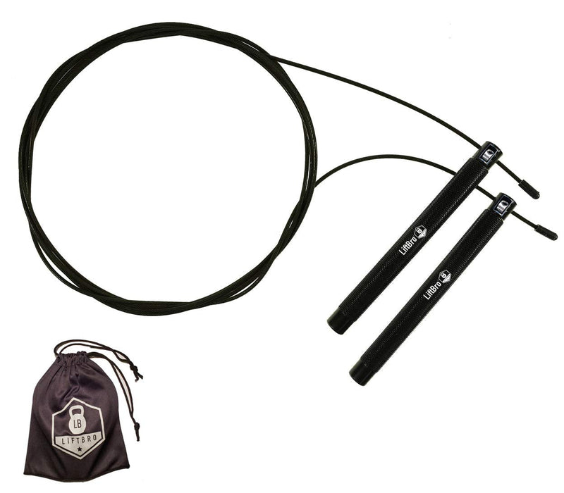 LiftBro Beast Release Jump Rope v.2.0 - Adjustable Speed Rope for High Intensity Training, Cardio and Fitness Black - NewNest Australia