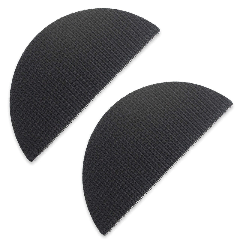 TGR Half Moon Hand Sanding Pad - Hook and Loop (2 Pack) (6 inch) 6 inch - NewNest Australia