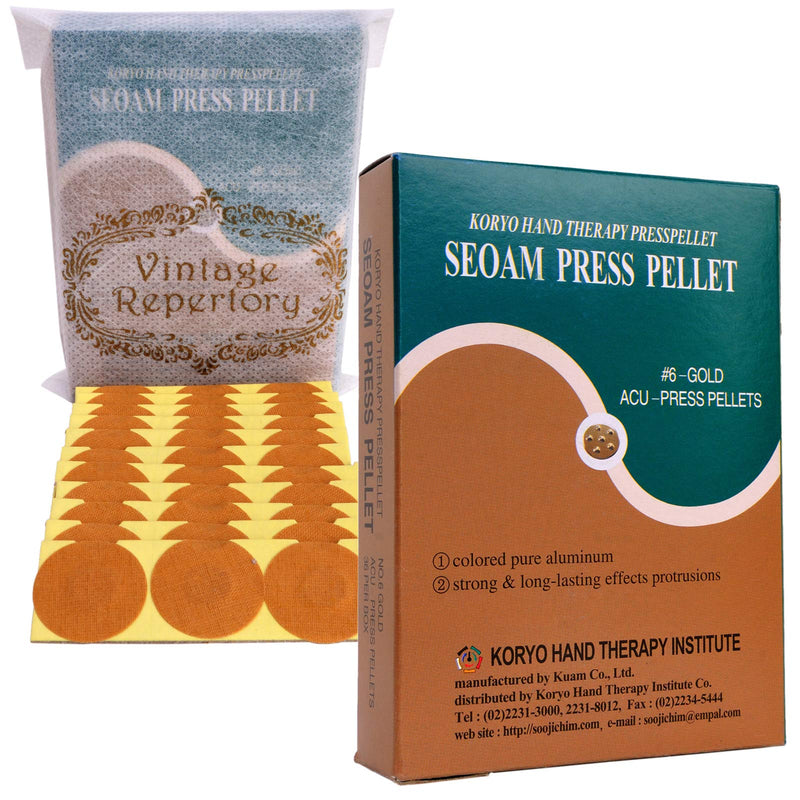Silver Korean Koryo Hand Therapy - KHT Seoam Seoambong Press Pellet #6-Silver (1) - NewNest Australia