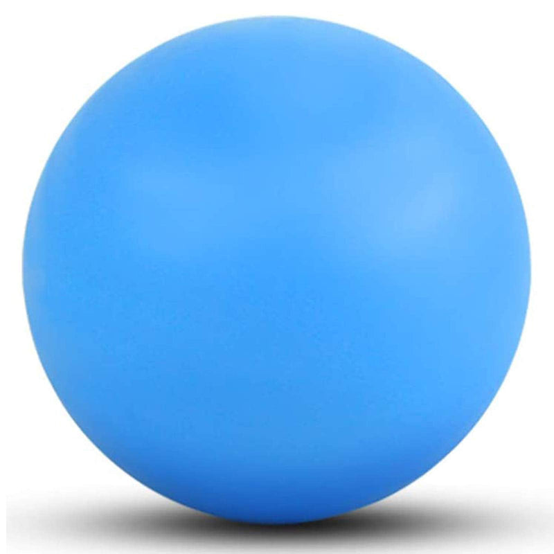 WOVTE Silicone Massage Lacrosse Ball for Sore Muscles, Shoulders, Neck, Back, Foot, Body, Deep Tissue, Trigger Point, Muscle Knots, Yoga and Myofascial Release (Blue) Blue - NewNest Australia