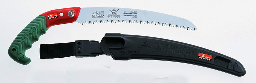 Samurai ICHIBAN GC-240-LH 9-1/2" (240mm) Curved Hand Saw + Carrying Case. Made in Japan - NewNest Australia