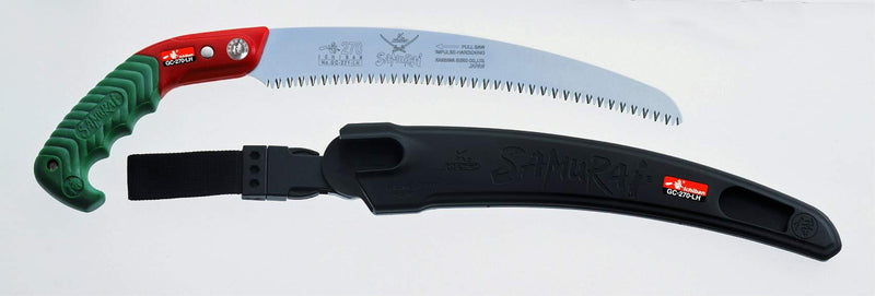 Samurai ICHIBAN GC-270-LH 10-1/2" (270mm) Curved Hand Saw + Carrying Case. Made in Japan - NewNest Australia