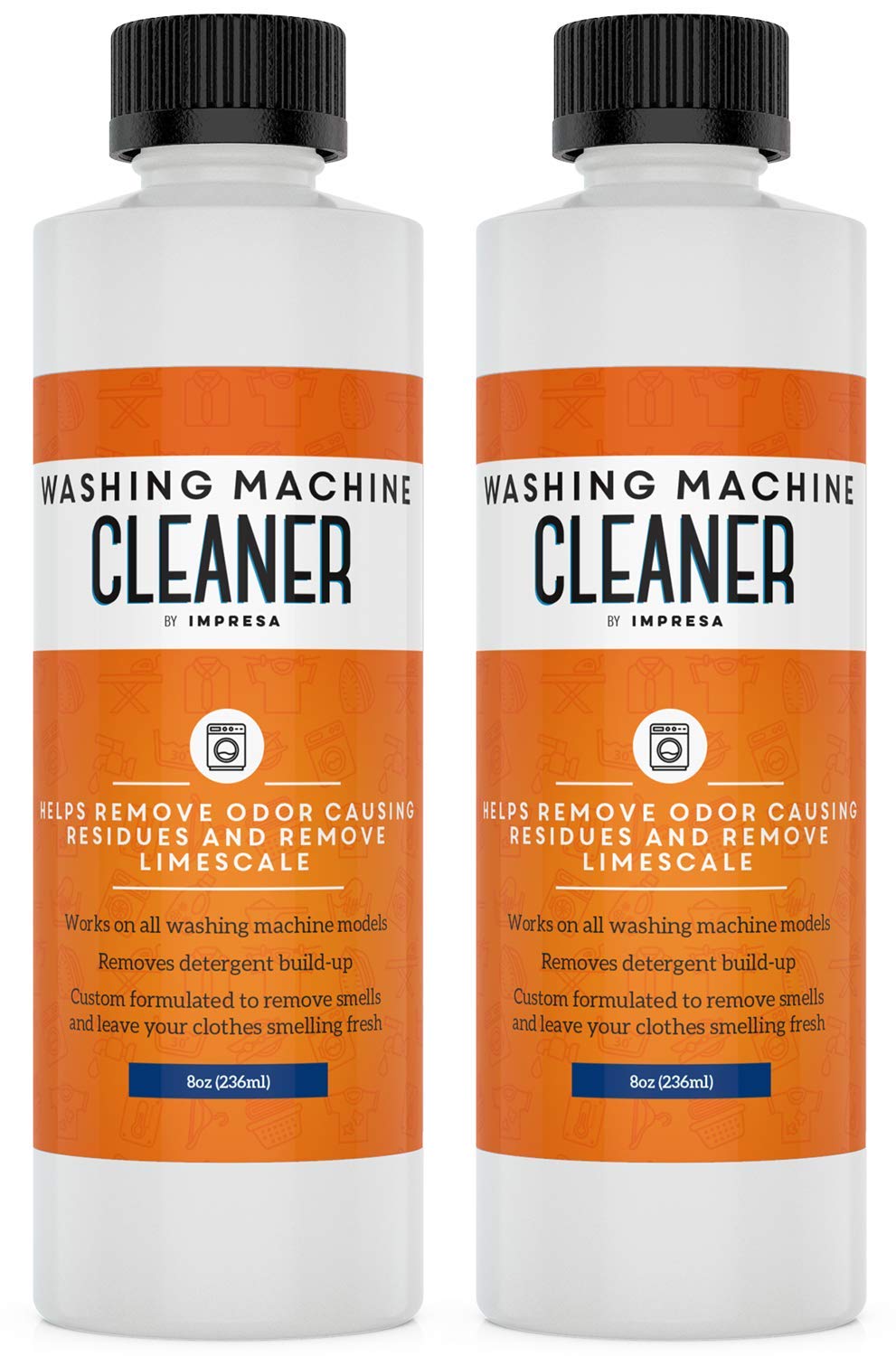 2 Pack Washing Machine Cleaner for All Washers (Top Load, Front Load, HE and Non-HE) Compatible with Maytag, Whirlpool, Kenmore MADE IN USA - Four Uses - NewNest Australia