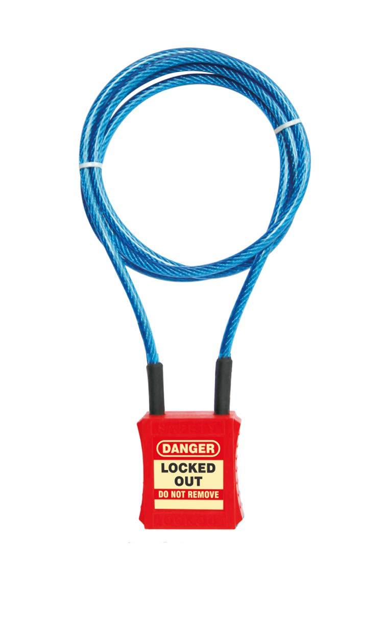 Cable Lockout/Padlock Device, 4 ft. - NewNest Australia