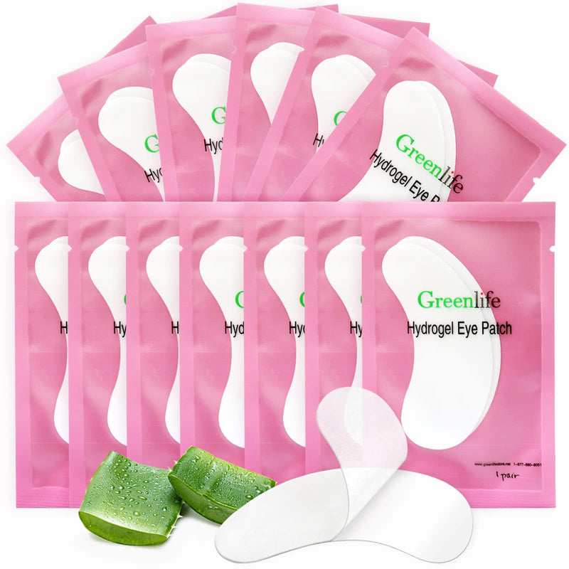 50 Pairs GreenLife 100% Naturel Eyelash Extension Under Eye Gel Pads patches kit Collagen (50 150 300 Pairs) with Aloe Vera Hydrogel Eye Patches set for Eyelash Extension Supplies Tools 50 Pair (Pack of 1) - NewNest Australia