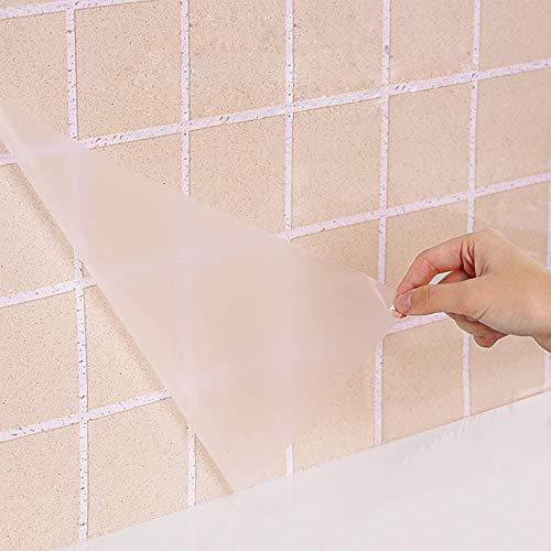 NewNest Australia - Clear Glossy Self Adhesive Film Covering Removable Protective Film Contact Paper Shelf Drawer Liner Transfer Tape Roll 17.7" x 9.8' 17.7 In X 117 In 