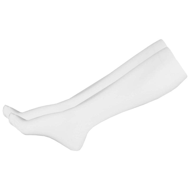 NuVein Surgical Stockings, 18 mmHg Support for Embolic Recovery, Medical Unisex Fit, Knee High, Closed Toe, White, Medium - NewNest Australia