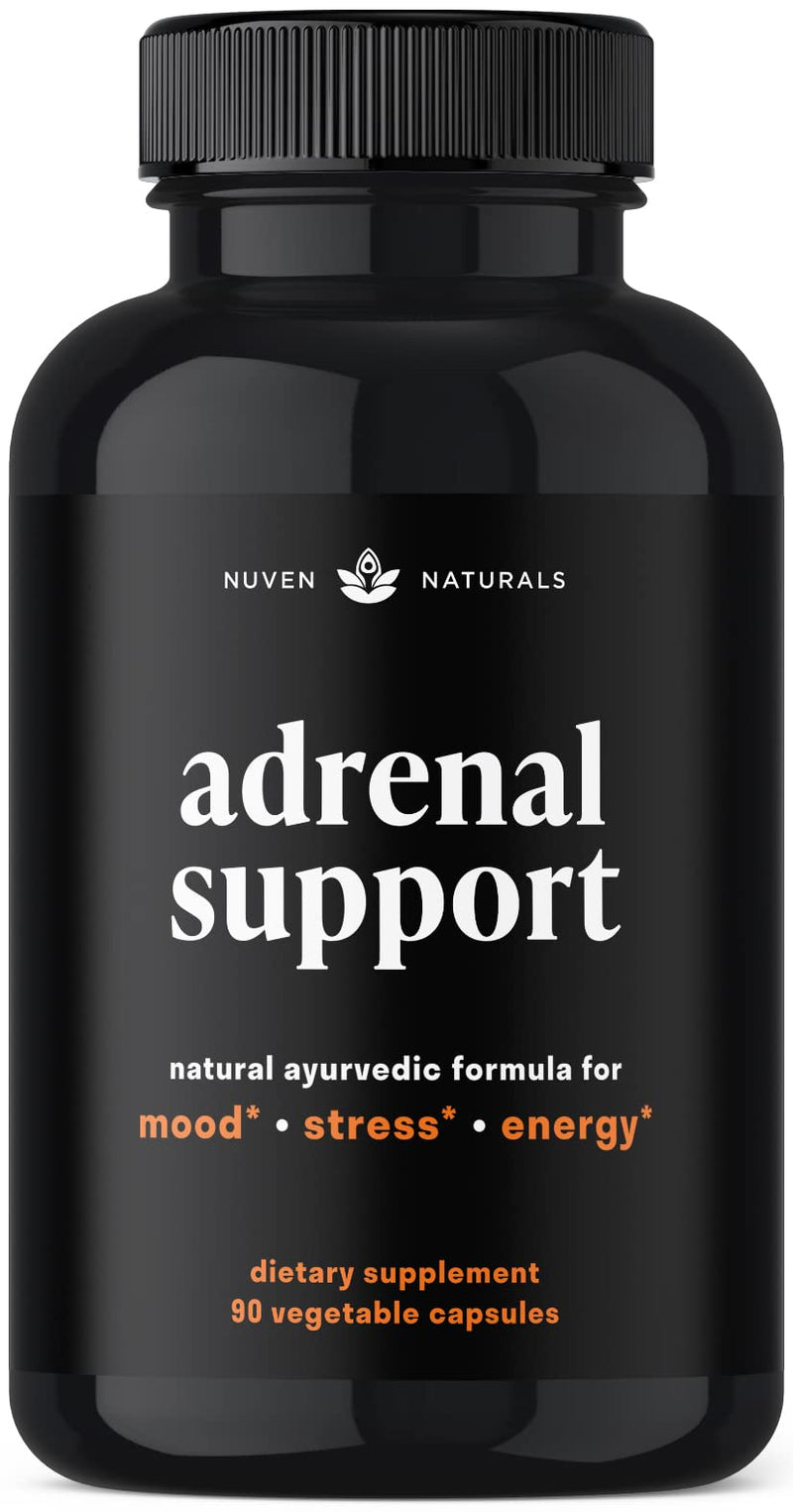 Adrenal Support — Natural Adrenal Fatigue Supplements, Cortisol Manager with Ashwagandha Extract, Rhodiola Rosea, Holy Basil, Adaptogenic Herbs for Adrenals, Stress Support & Adrenal Health - NewNest Australia
