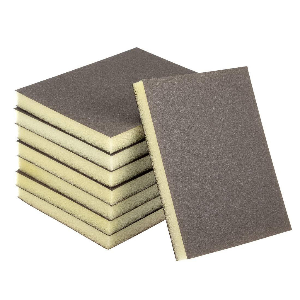 uxcell Sanding Sponge Sanding Blocks 220-Grits Medium Grit Sand Block Pad for Kitchen Metal/Drywall/Wood 8pcs - NewNest Australia