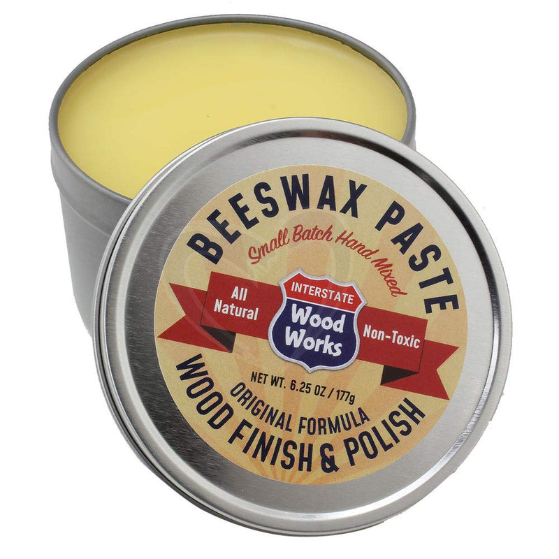 Interstate WoodWorks Beeswax Paste Wood Finish & Polish - 6.25 oz. - NewNest Australia
