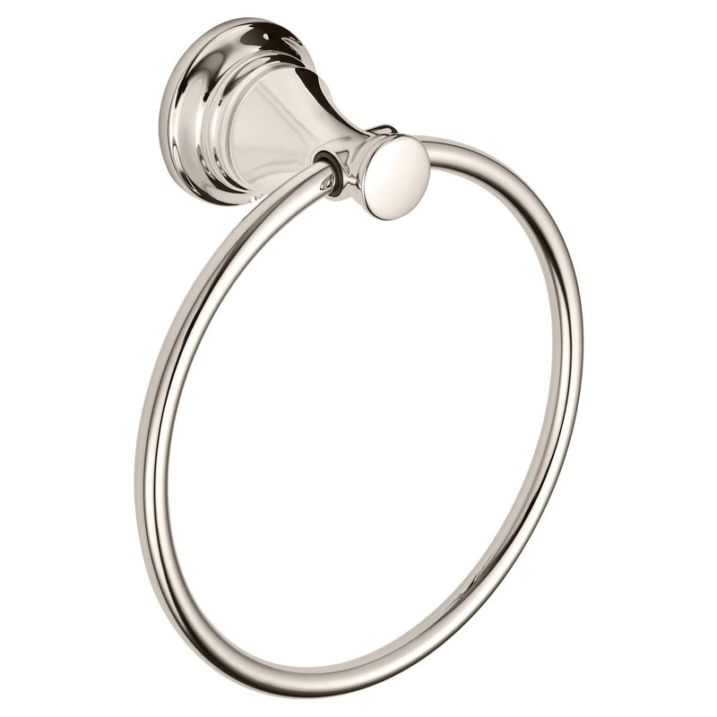 American Standard 7052190.013 Delancey Towel Ring, Polished Nickel - NewNest Australia