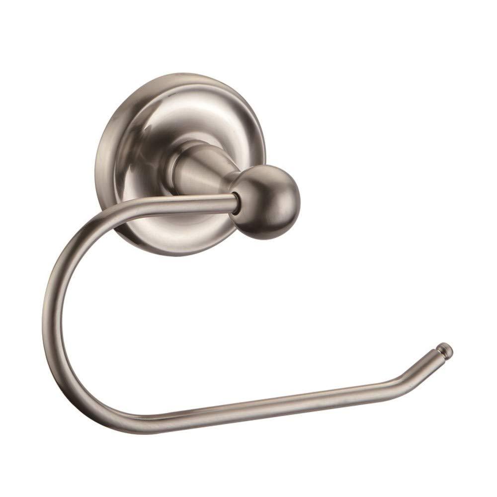 Design House 558452 San Martin Euro Toilet Paper Holder, Brushed Nickel, Paer Curved Toilet Paper Holder - NewNest Australia