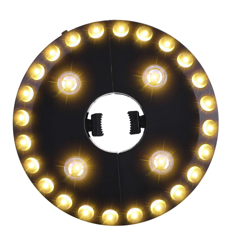 OYOCO Warm White Patio Umbrella Light 3 Brightness Modes Cordless 28 LED Lights at 200 lumens 4 x AA Battery Operated,Umbrella Pole Light for Patio Umbrellas,Camping Tents - NewNest Australia