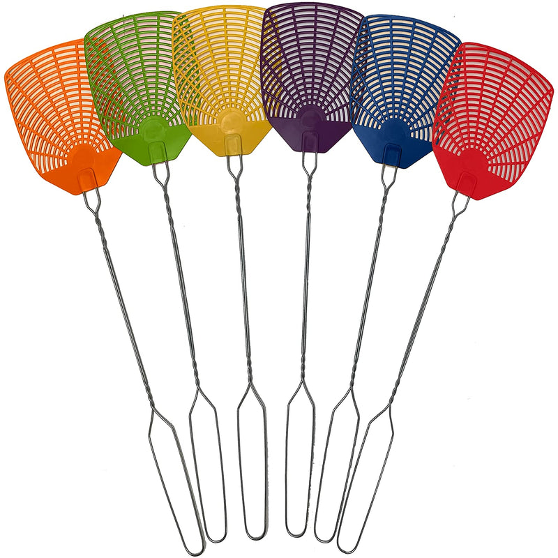 Bug & Fly Swatter – Braided Metal Handle 6 Pack Fly Swatters – Indoor / Outdoor – Pest Control flyswatter - NewNest Australia