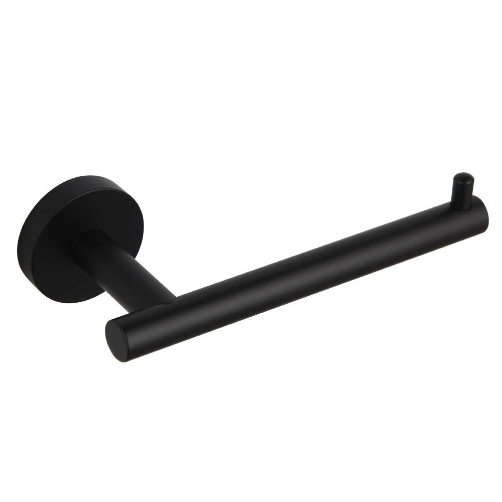 GERZ SUS 304 Stainless Steel Bathroom Toilet Paper Holder Matte Black Tissue Paper Roll Holder Wall Mount - NewNest Australia