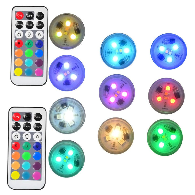 Paper Lantern Lights Battery Operated Remote Hanging Led Lantern Lights with Hook Super Bright RGB White Warm White 15 Days Standby, 36 hours Constant On for Lantern Tent Lighting(10 lights+2 remotes) Multi Color Ultra bright - NewNest Australia