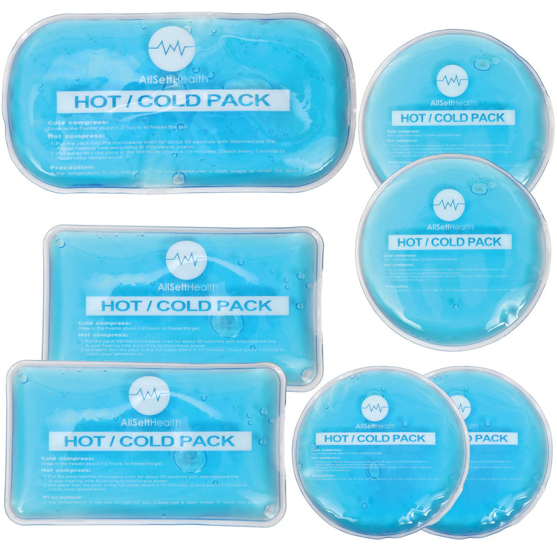 Reusable Hot and Cold Gel Ice Packs for Injuries | Cold Compress, Ice Pack, Gel Ice Packs, Cold Pack, Gel ice Pack, Cold Packs for Injuries | 7 Pack 7 Count (Pack of 1) - NewNest Australia