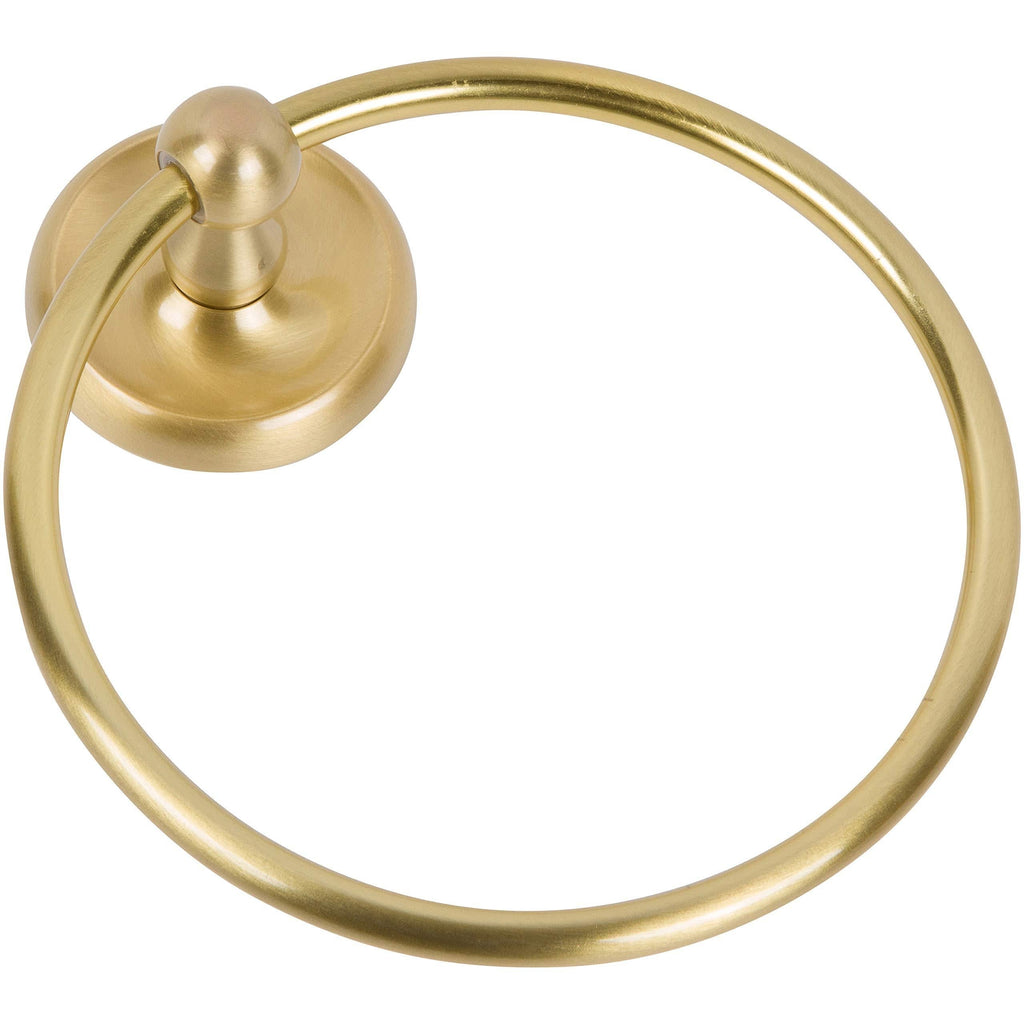 Delaney Hardware 590500 towel-rings, 500 Series, Satin Brass - NewNest Australia