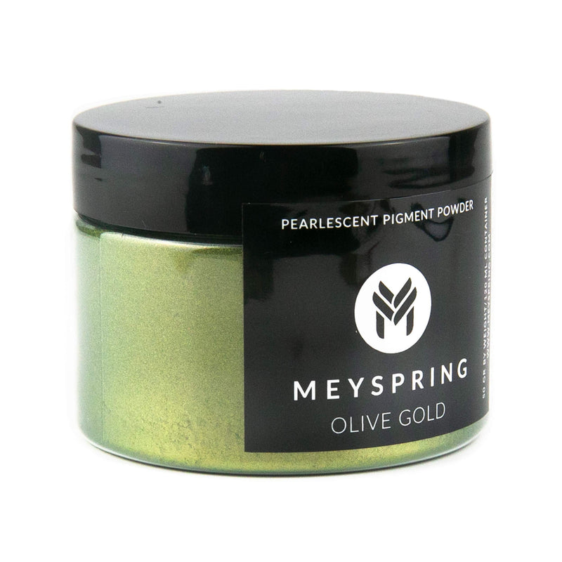 MEYSPRING Olive Gold Epoxy Resin Color Pigment - 50 Grams - Great for Resin Art and UV Resin - NewNest Australia