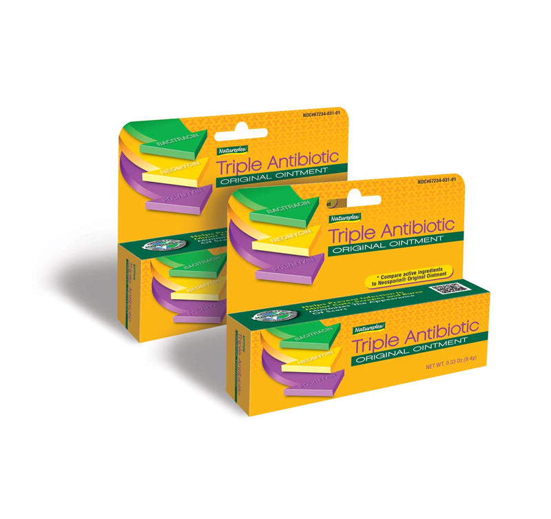 Natureplex Triple Antibiotic Original Ointment 0.33 Ounce Tube 2 Pack - NewNest Australia