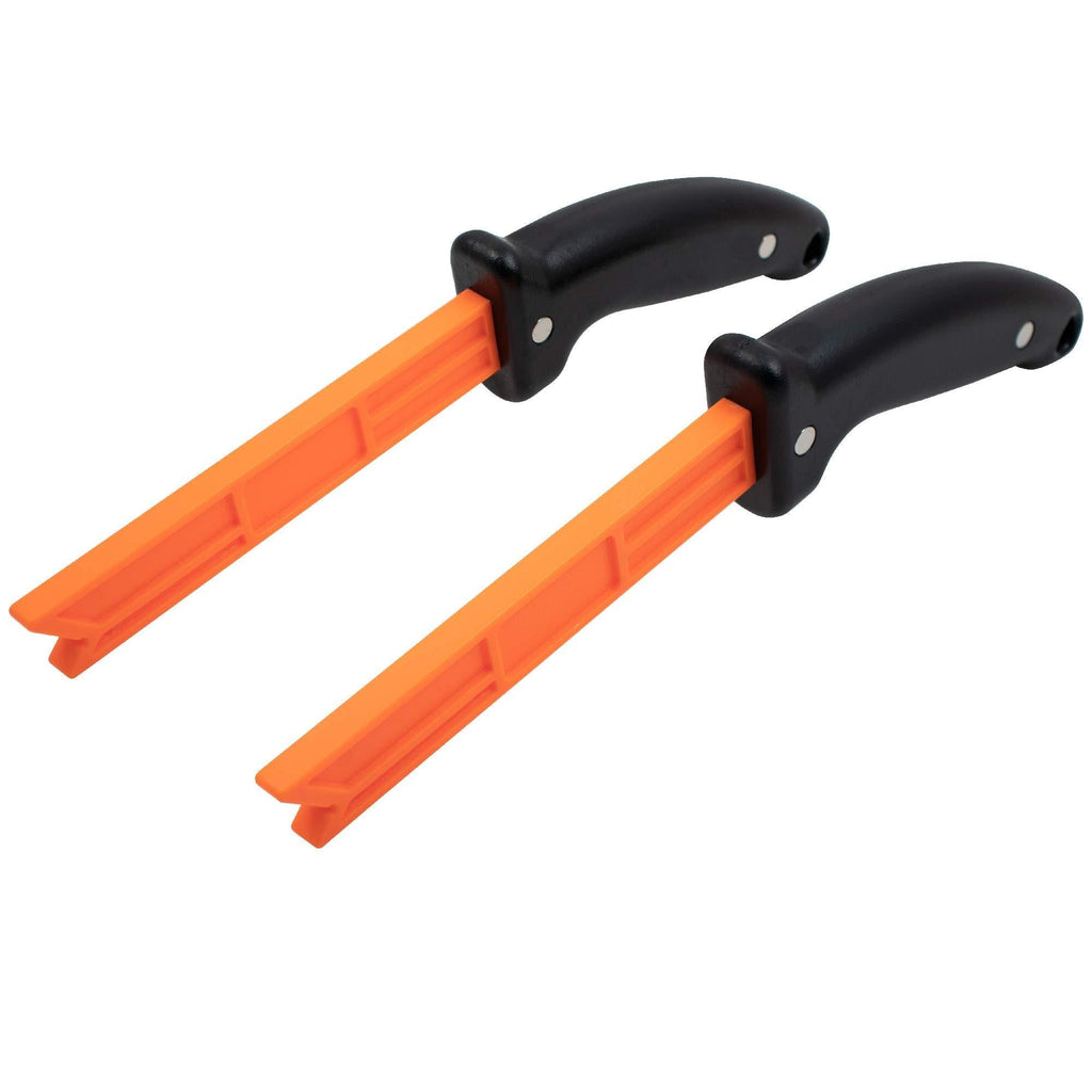 Safety Woodworking Push Stick 2 Pack, Each Has a Contoured Handle Embedded with Two Rare Earth Magnets, Ideal for Pushing Stock Through on Table Saws, Router Tables, Shapers and Jointers - NewNest Australia