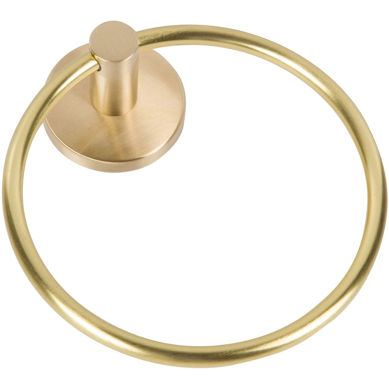 Delaney Hardware 598500 towel-rings, 900 Series, Satin Brass - NewNest Australia