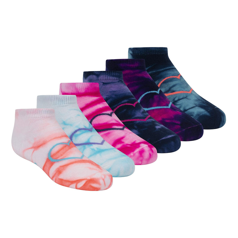 Skechers Girls' 6 Pack Low Cut Socks 9-11 Multi - NewNest Australia