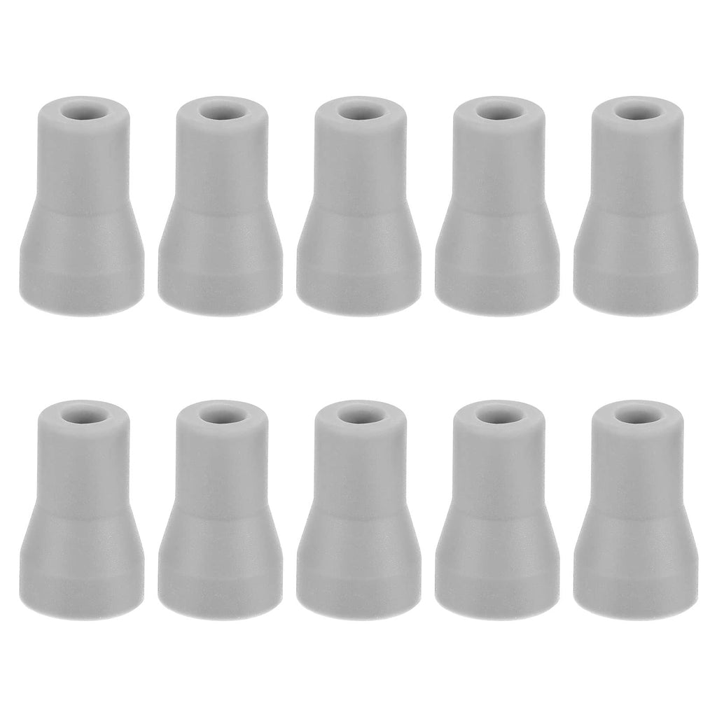 Healifty Dental Oral Saliva Ejector Replacement Rubber Valve Snap Tip Adapter for Dentist Surgical Suction Tips 10pcs (Grey) - NewNest Australia