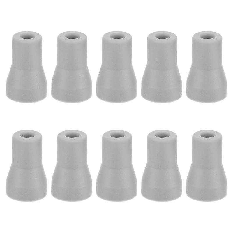 Healifty Dental Oral Saliva Ejector Replacement Rubber Valve Snap Tip Adapter for Dentist Surgical Suction Tips 10pcs (Grey) - NewNest Australia